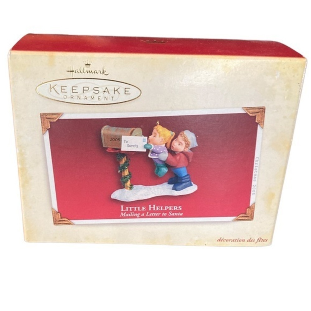 NIB HALLMARK 2005 Keepsake Ornament - Little Helpers